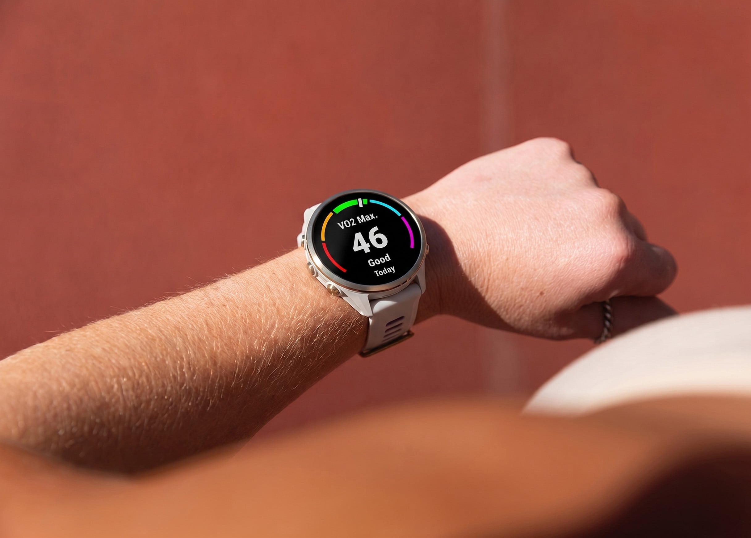 Garmin VO2Max watch face.